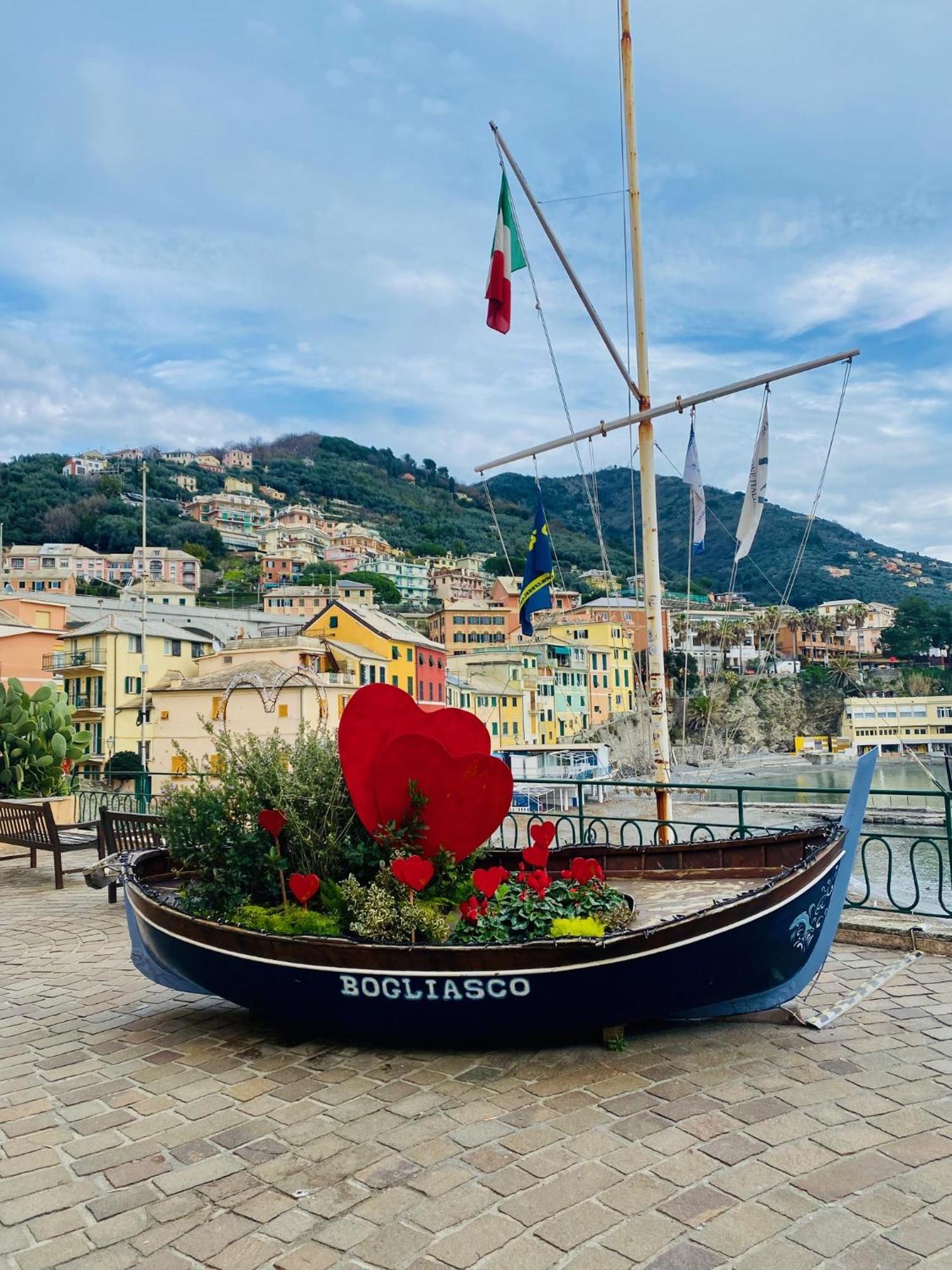 Cav Gli Ulivi Di Bogliasco Vila Exterior foto